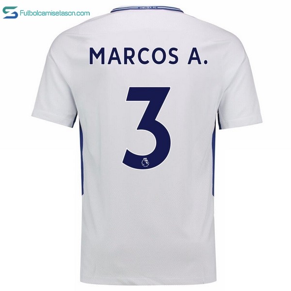 Camiseta Chelsea 2ª Marcos A. 2017/18